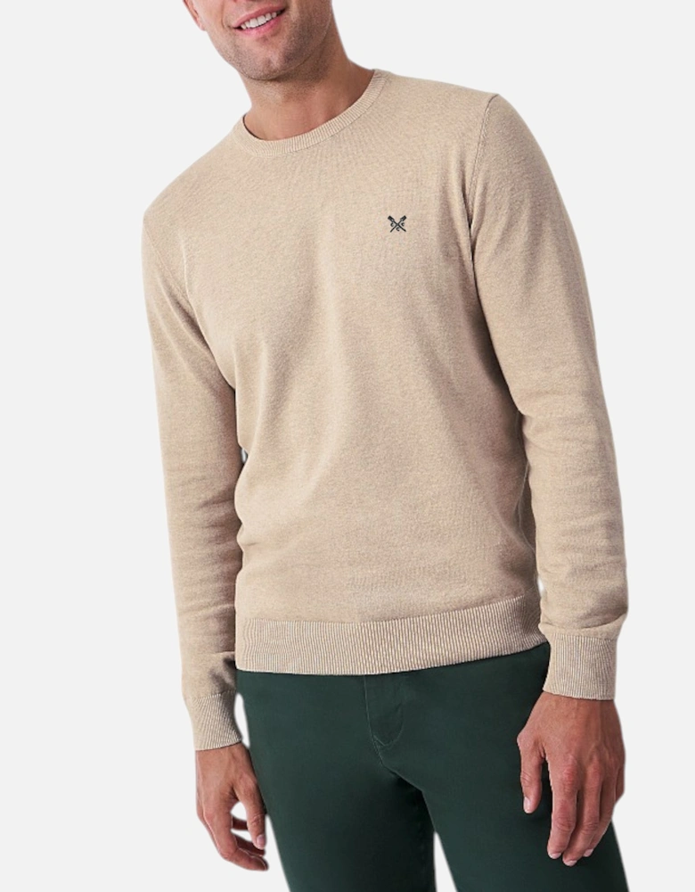 Mens Jumper Crew Neck Long Sleeve