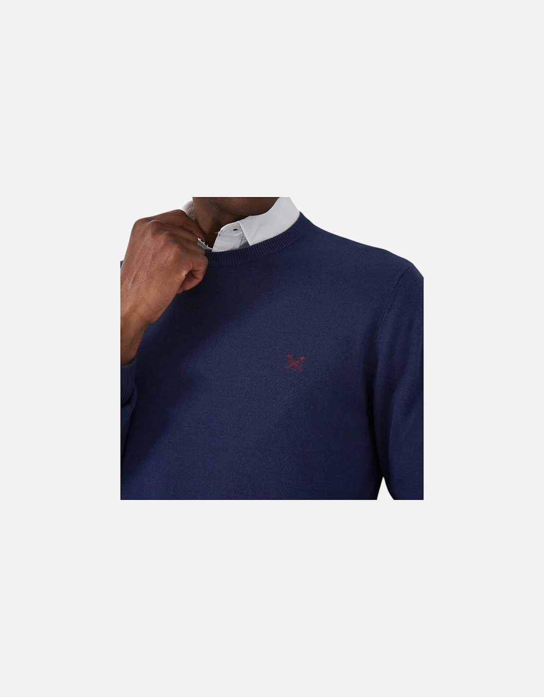 Mens Jumper Crew Neck Long Sleeve