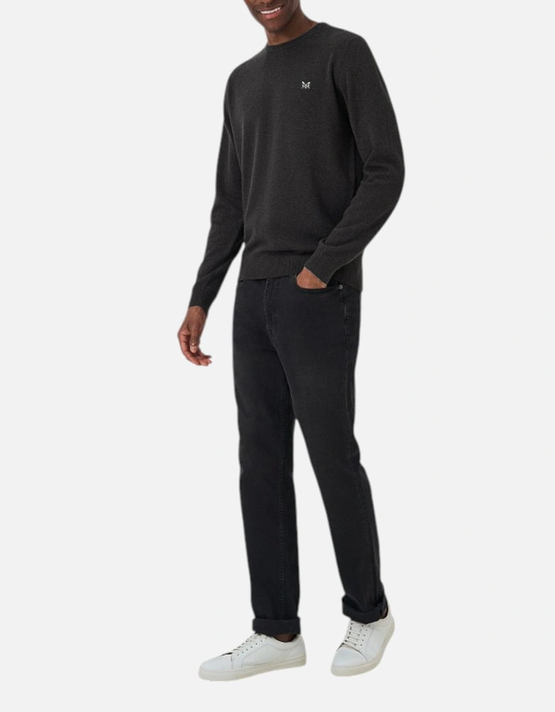 Mens Jumper Crew Neck Long Sleeve