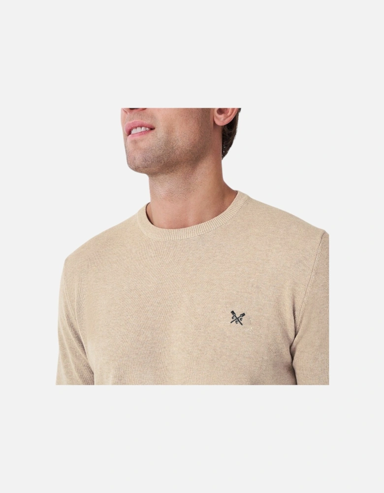 Mens Jumper Crew Neck Long Sleeve