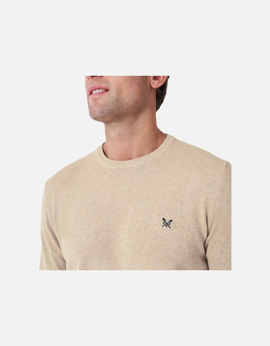Mens Jumper Crew Neck Long Sleeve