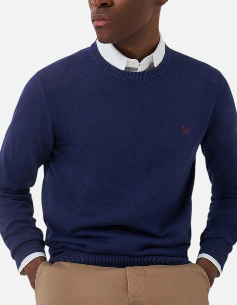 Mens Jumper Crew Neck Long Sleeve