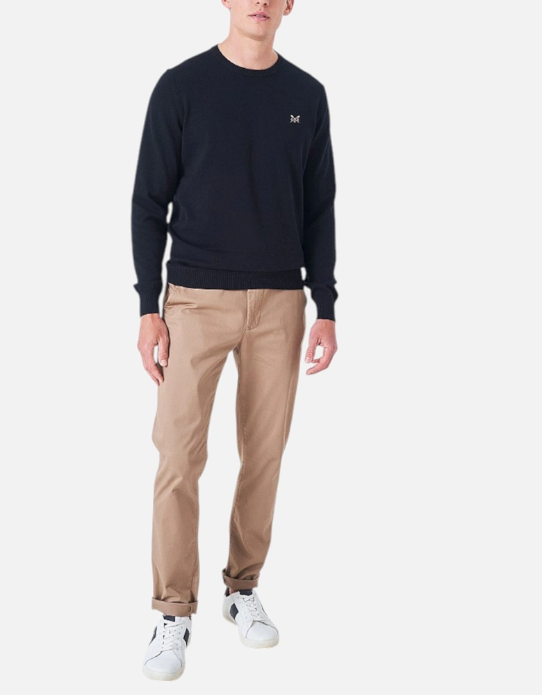 Mens Jumper Crew Neck Long Sleeve