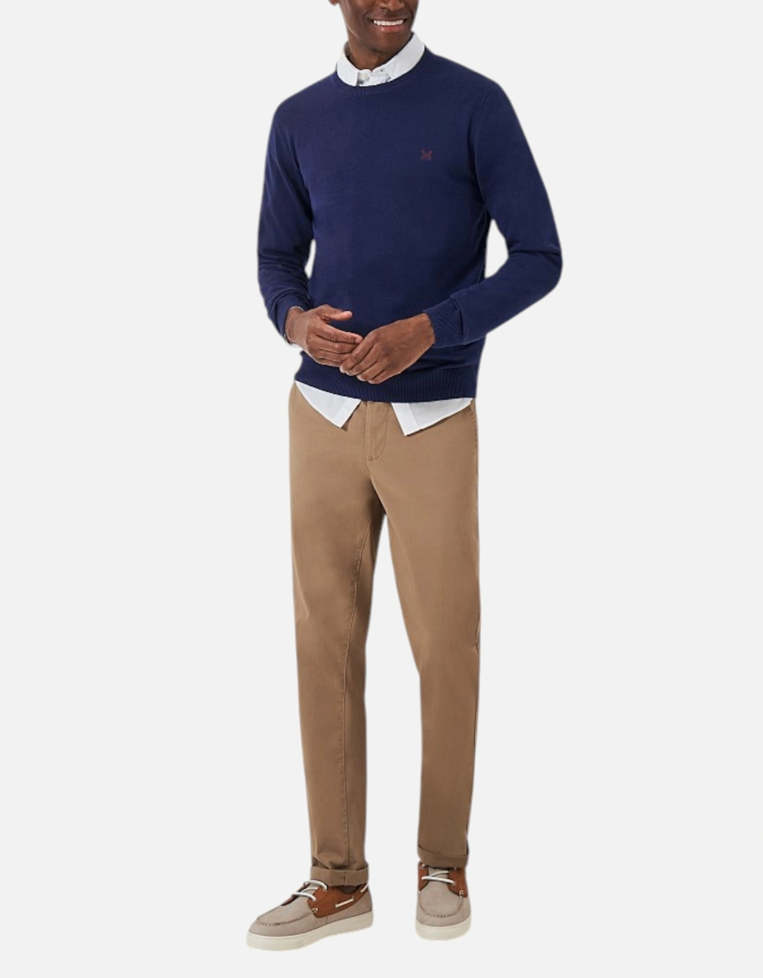 Mens Jumper Crew Neck Long Sleeve