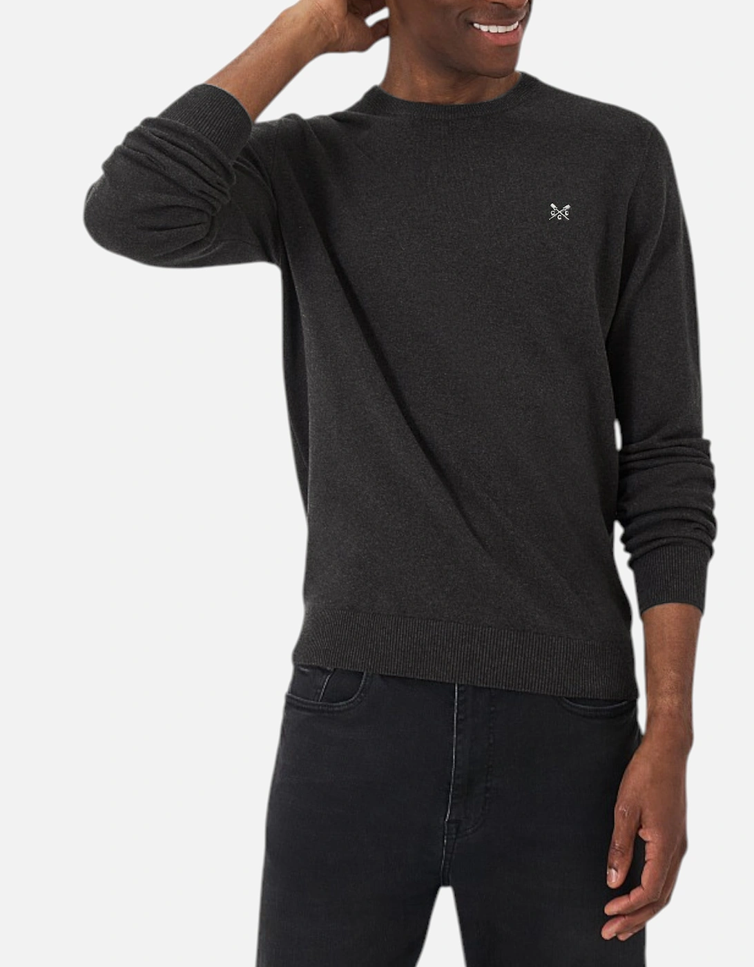 Mens Jumper Crew Neck Long Sleeve, 4 of 3