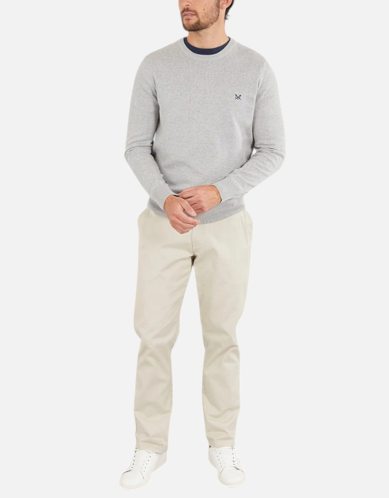 Mens Jumper Crew Neck Long Sleeve