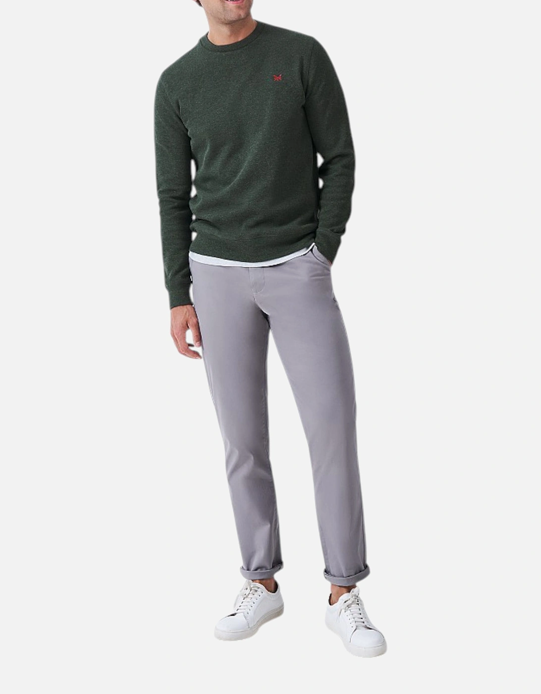 Mens Jumper Crew Neck Long Sleeve
