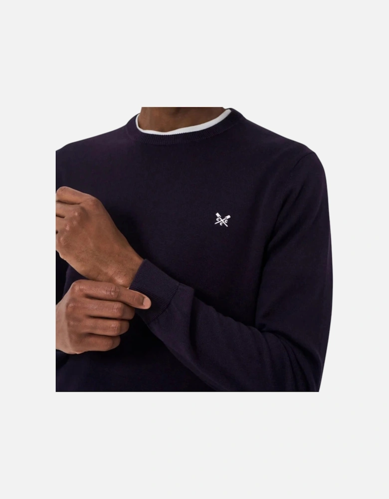 Mens Jumper Crew Neck Long Sleeve