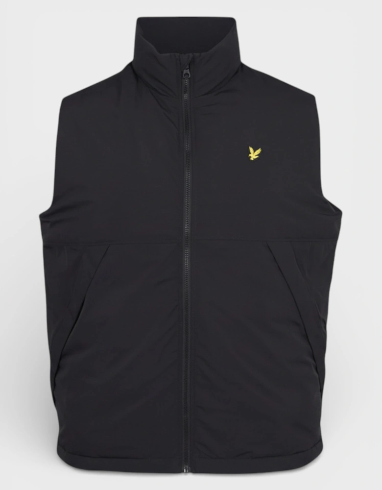 Lyle & Scott Padded Puffer Gilet Jet Black