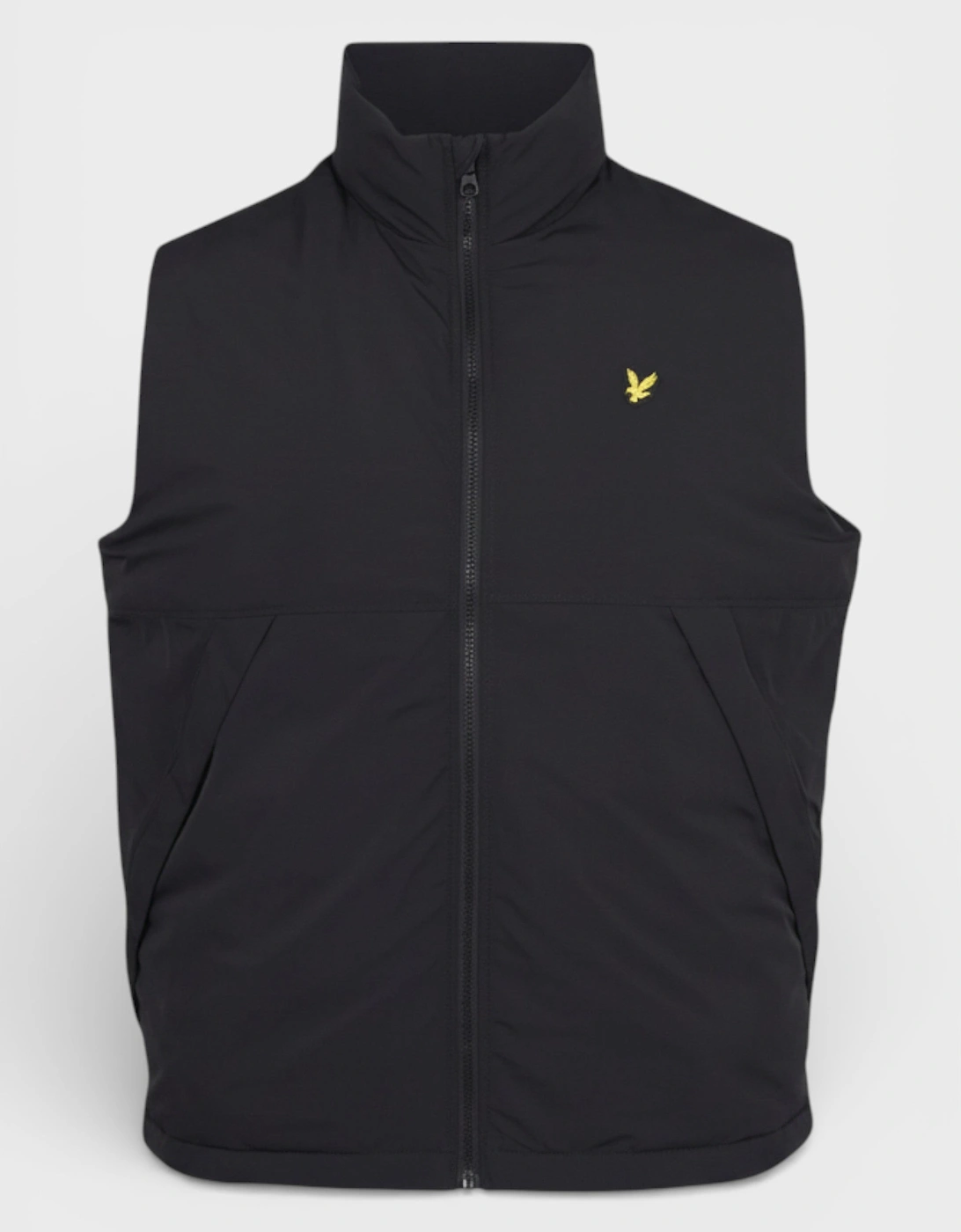 Lyle & Scott Padded Puffer Gilet Jet Black, 2 of 1