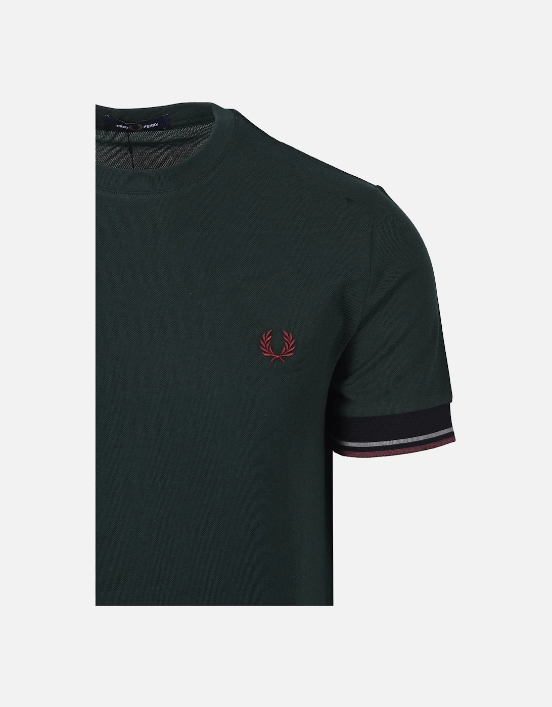 TWIN TIPPED CUFF T-SHIRT GRASSROOTS