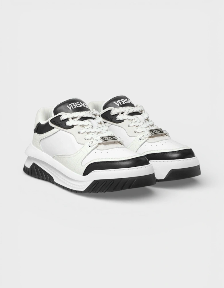 Greca Odissea Sneaker White Black Palladium