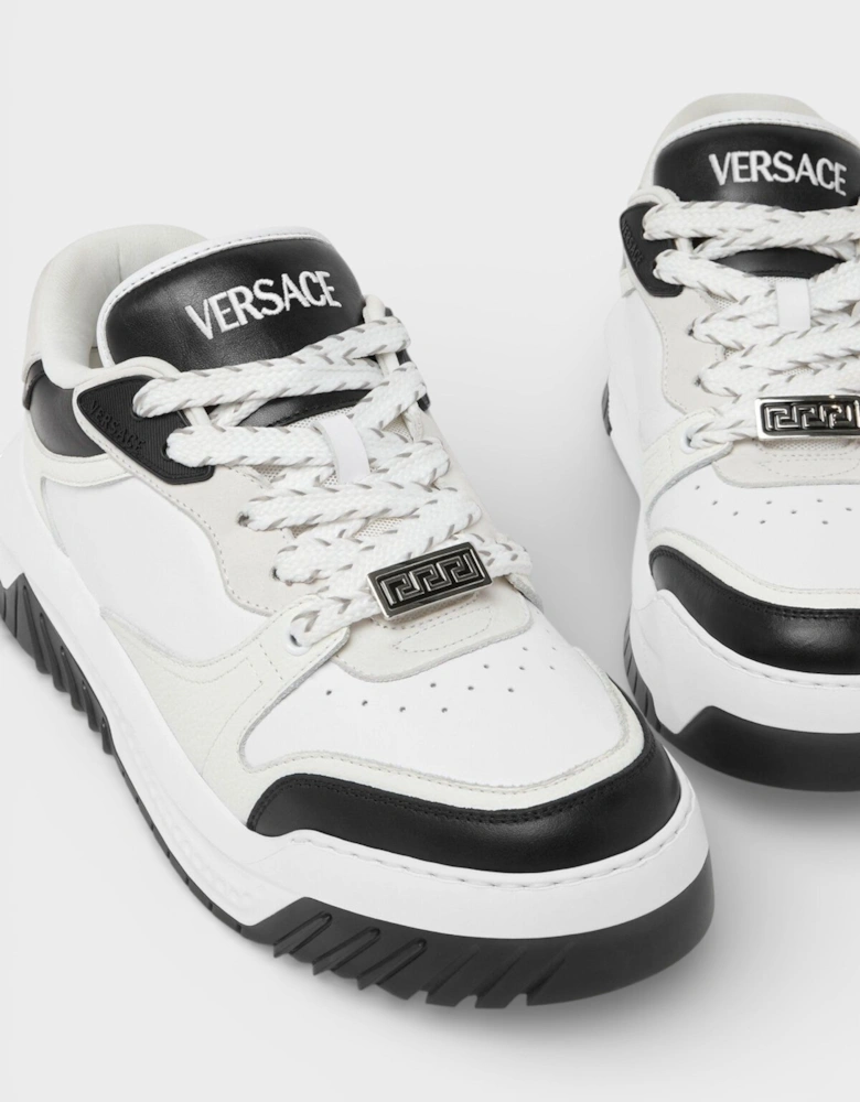 Greca Odissea Sneaker White Black Palladium