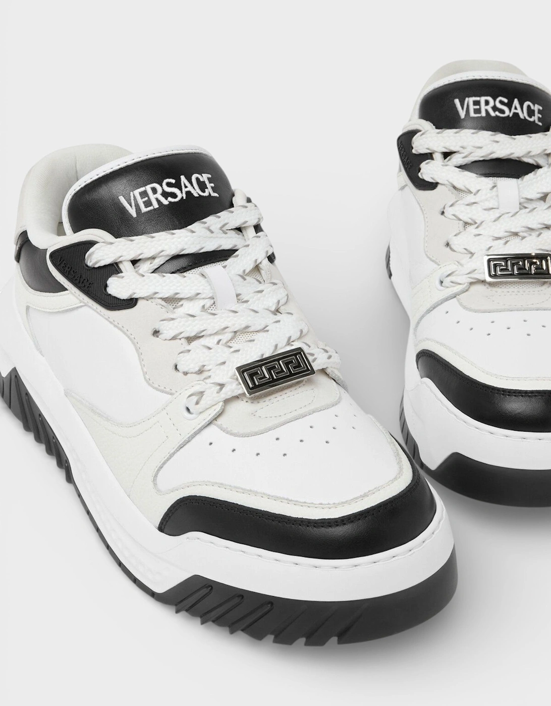 Greca Odissea Sneaker White Black Palladium