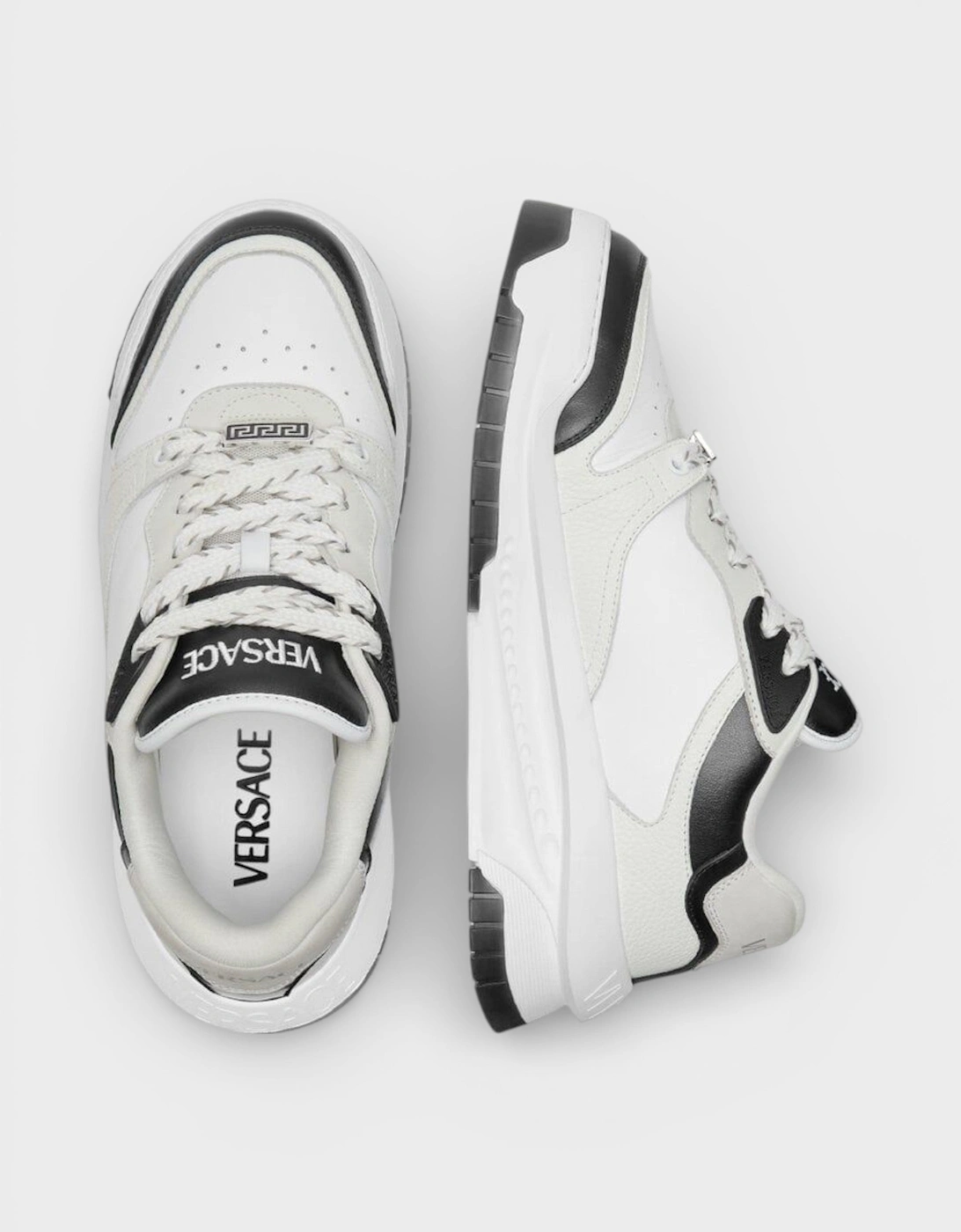 Greca Odissea Sneaker White Black Palladium