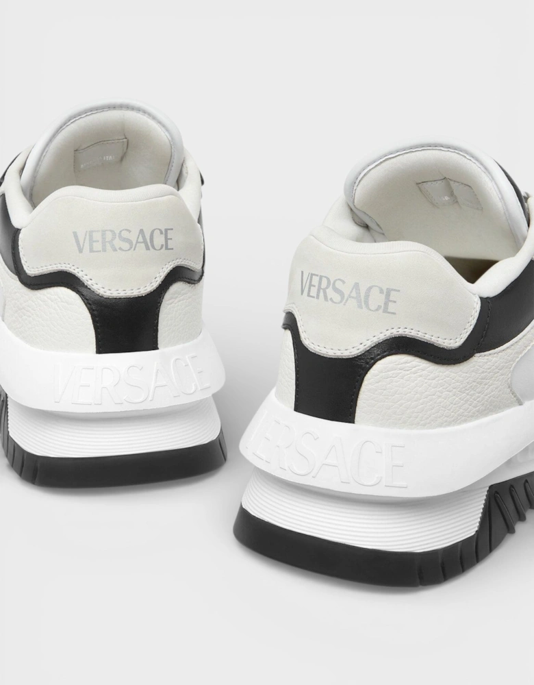 Greca Odissea Sneaker White Black Palladium