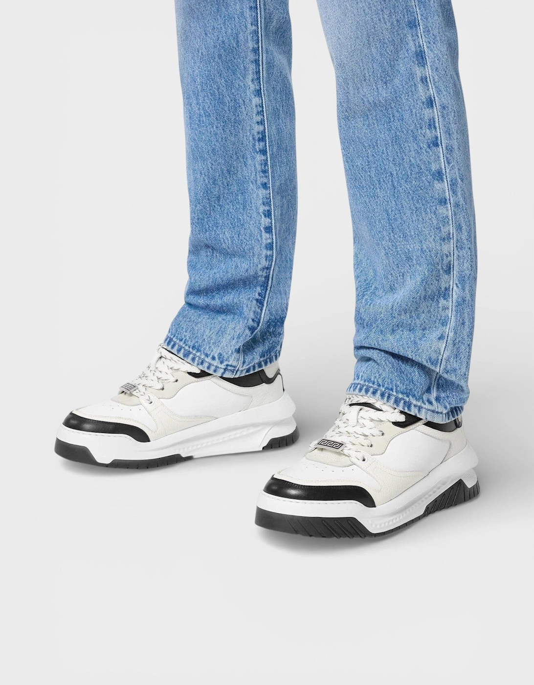 Greca Odissea Sneaker White Black Palladium