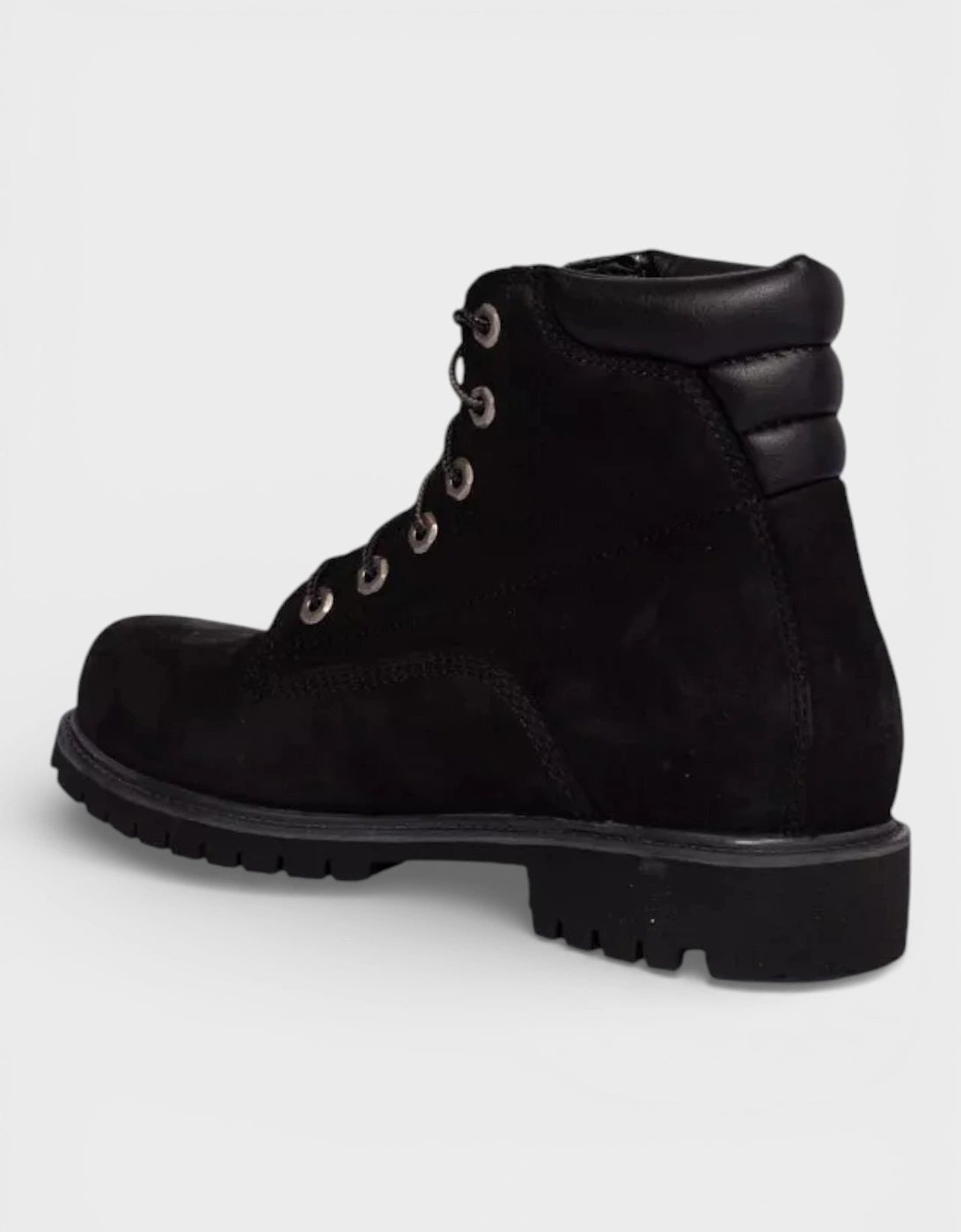Alburn 6 Inch Waterproof Boot Black Nubuck