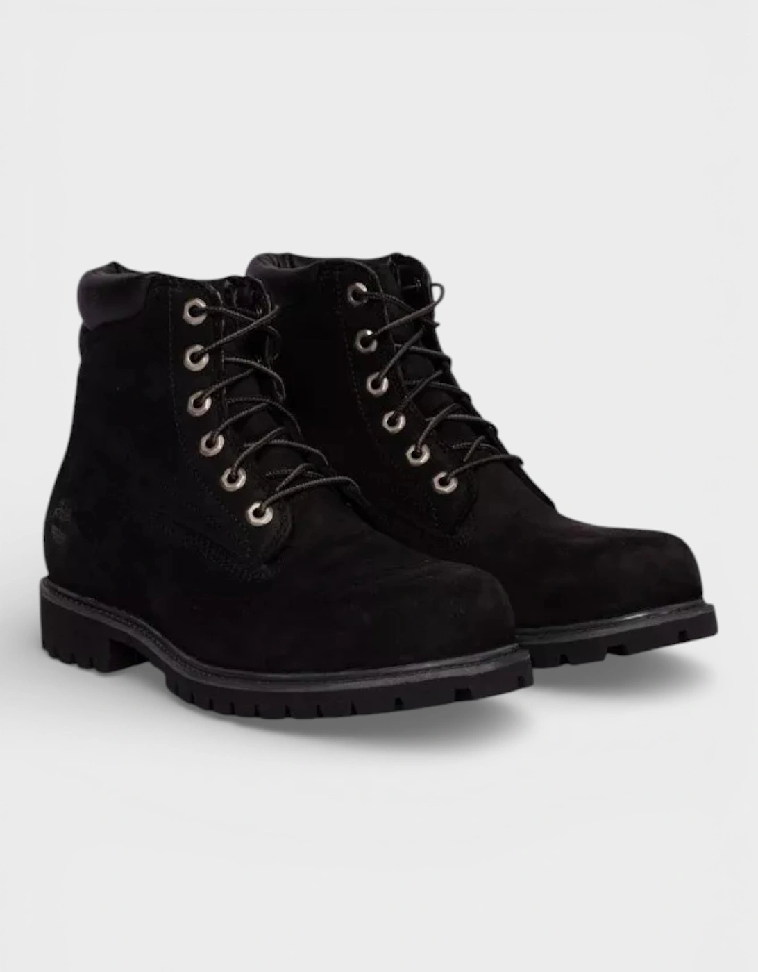 Alburn 6 Inch Waterproof Boot Black Nubuck