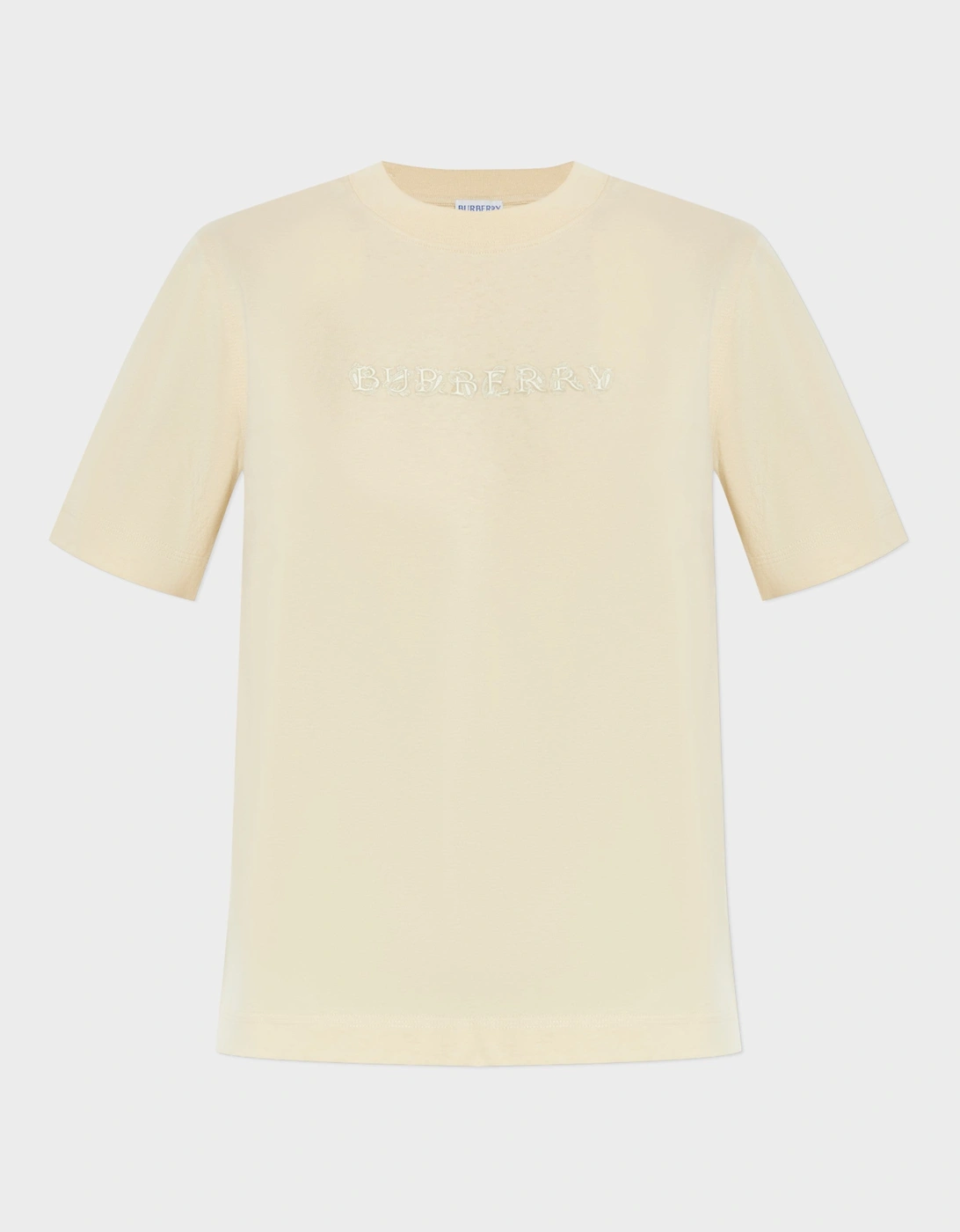Burberry Women's Beige Paisley Print Logo T Shirt Candle  12 M
