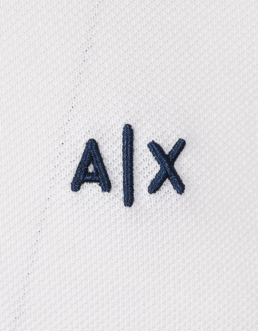 ARMARNI EXCHANGE POLO SHIRT OFF WHITE