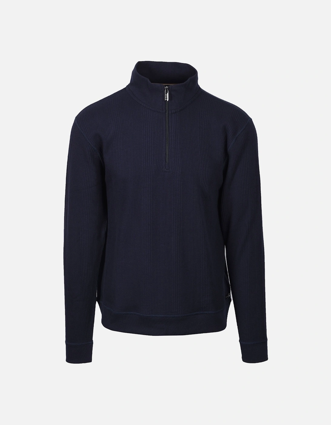 Boss Black STRUCTURE HALF ZIP DARK BLUE, 4 of 3