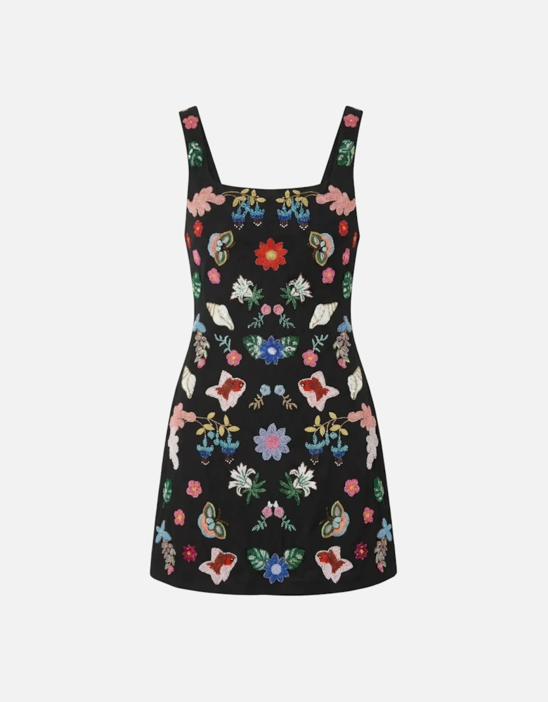 Marina Reef Dress - Black