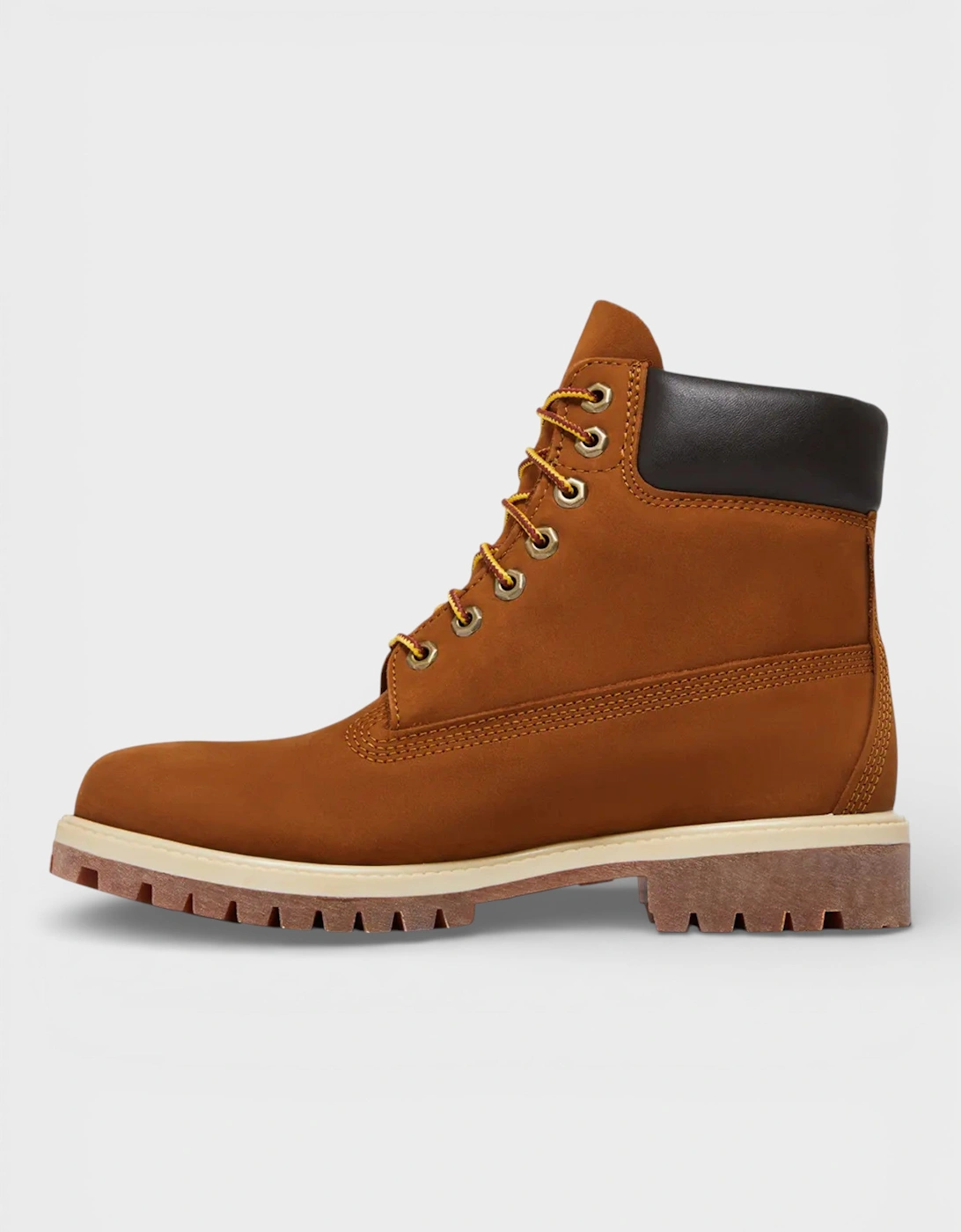 Premium Lace Up Dark Wheat Nubuck