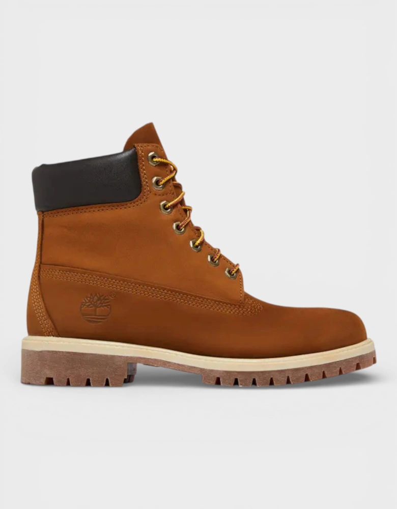 Premium Lace Up Dark Wheat Nubuck