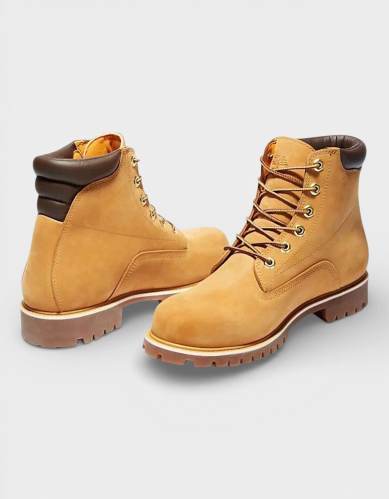 Alburn 6 Inch Waterproof Boot Wheat Nubuck