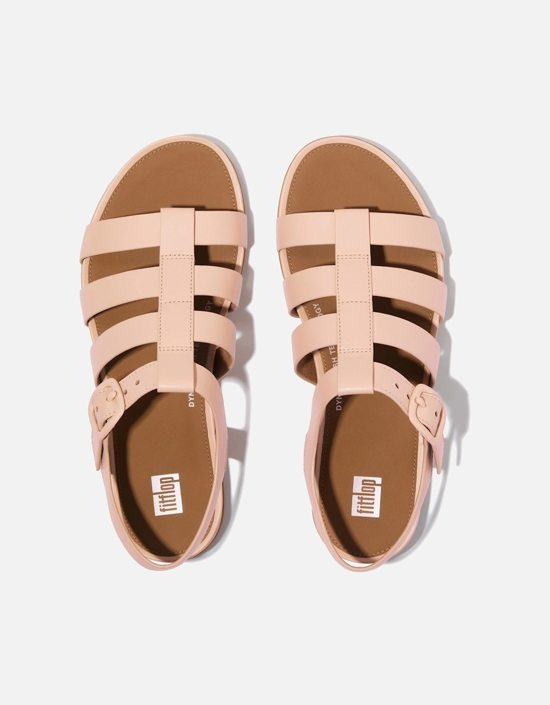 Gracie Fisherman Leather Women's Sandy Beige Sandals