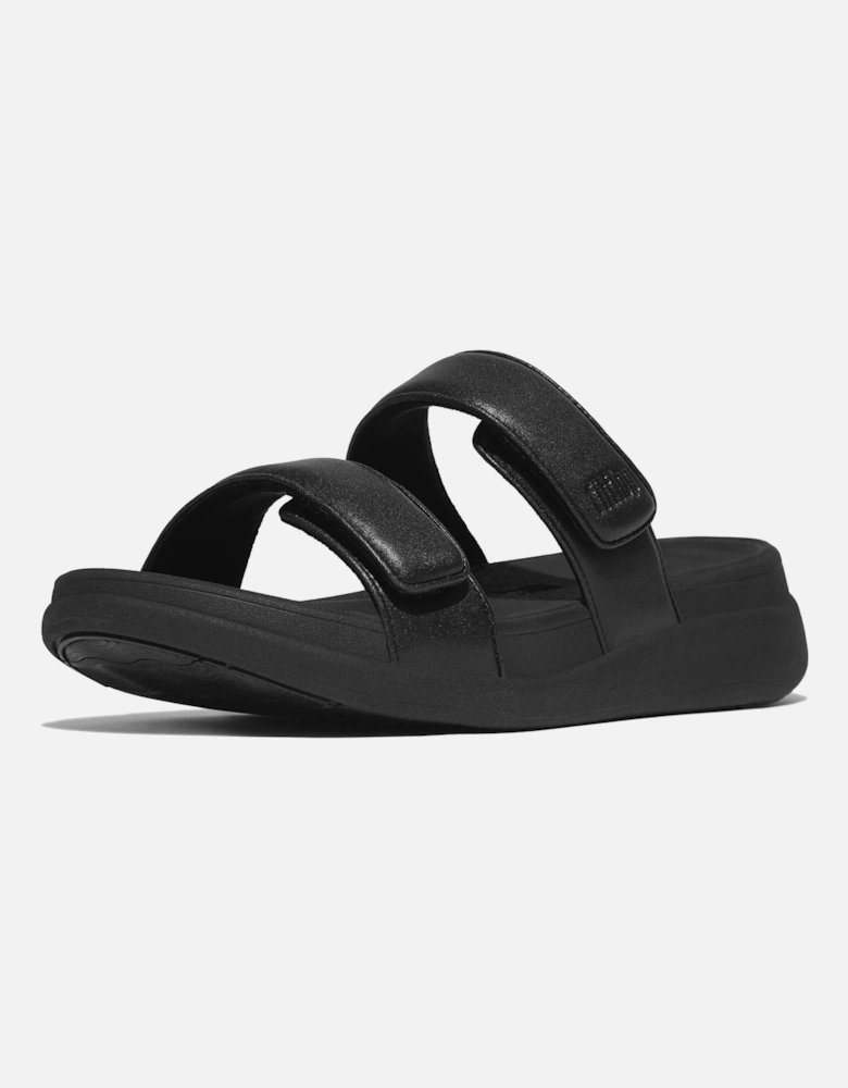 F-Mode Go Polyurethane Women's All Black Clogs