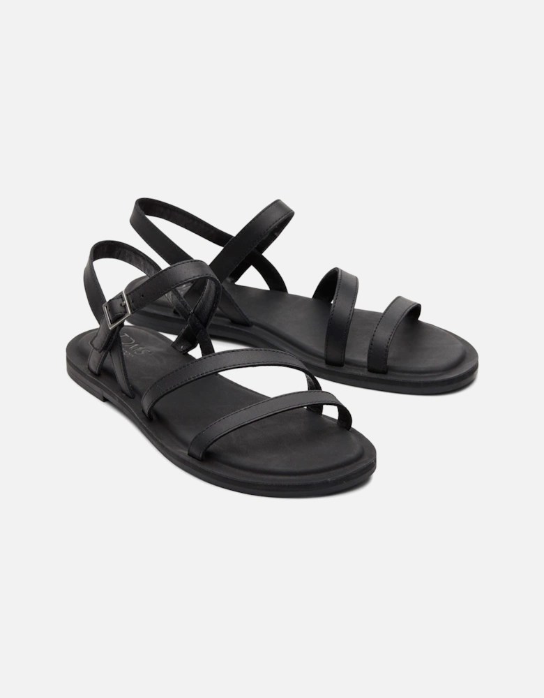 Kira Leather Men's Black Clogs