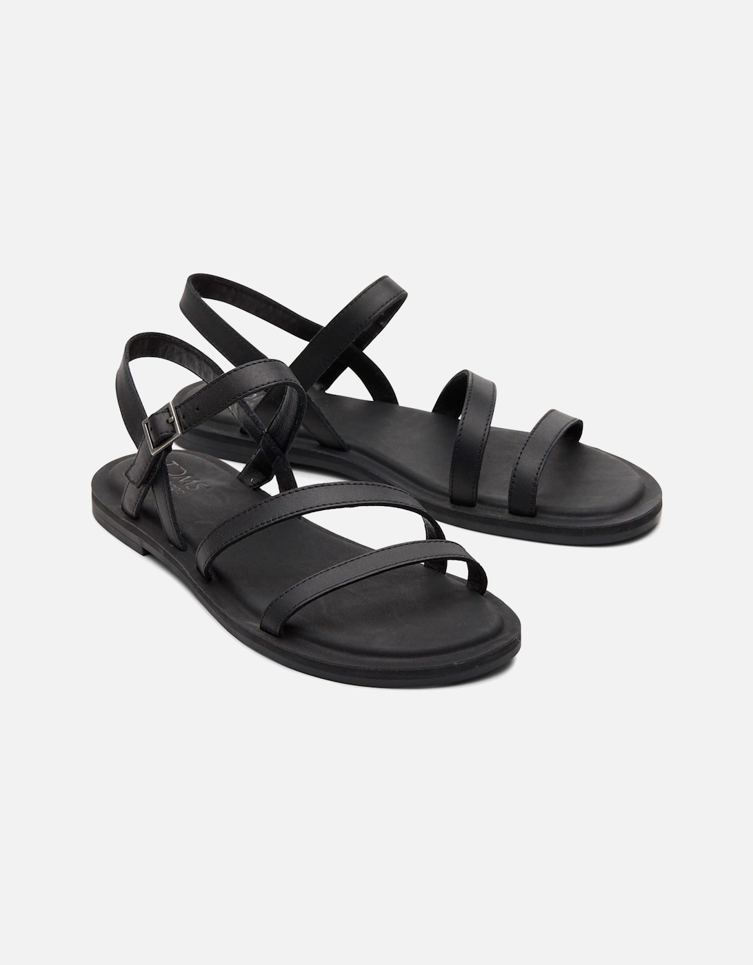 Kira Leather Men's Black Clogs, 6 of 5