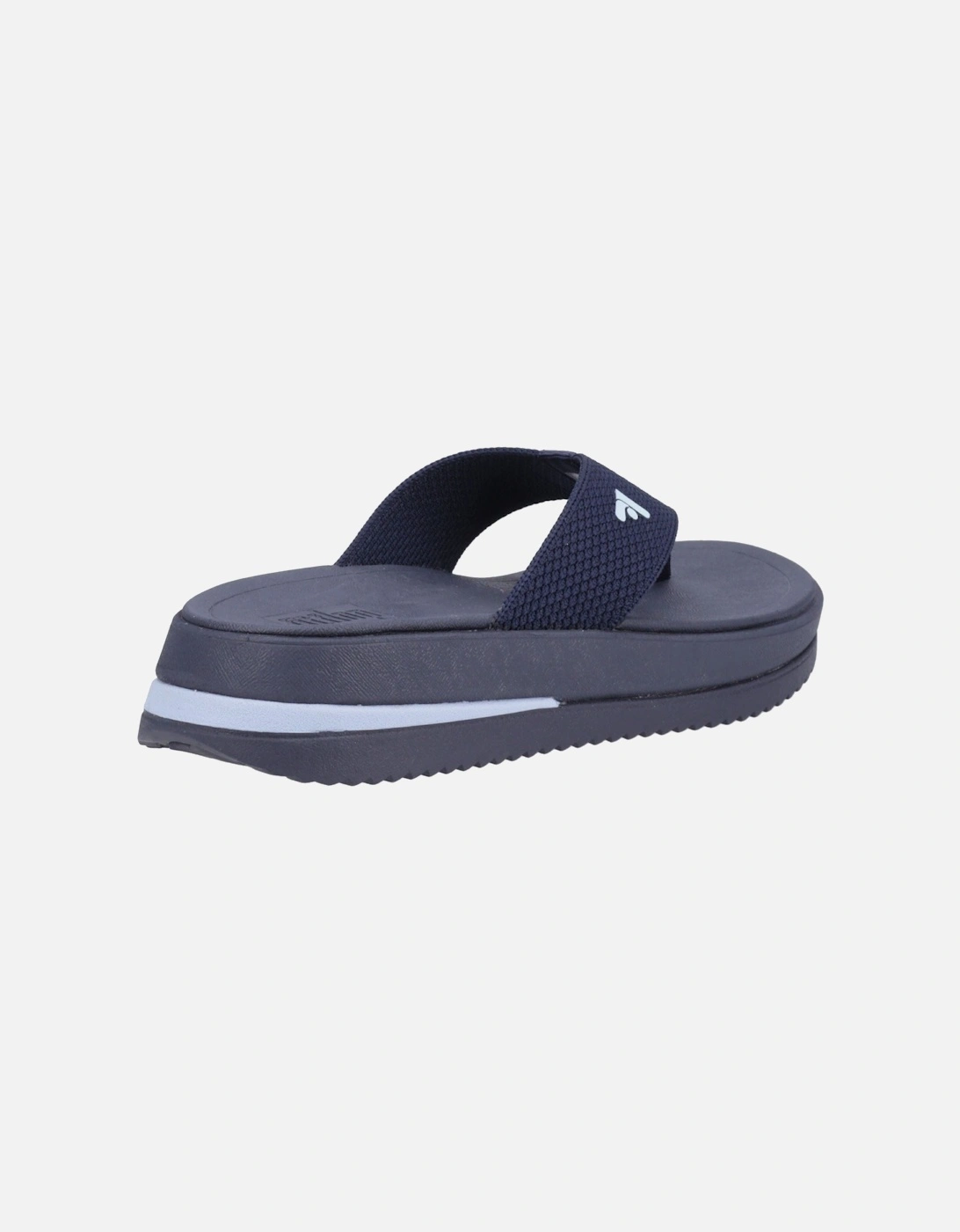 Surff Two-tone Polyester Men's Midnight Navy Wide Sandals