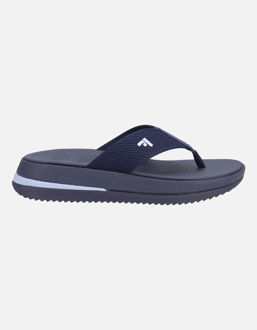 Surff Two-tone Polyester Men's Midnight Navy Wide Sandals