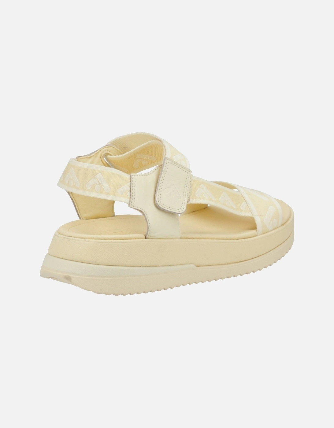 Surff Back Strap Polyester/Leather Women's Mellow Yellow Wide Sandals