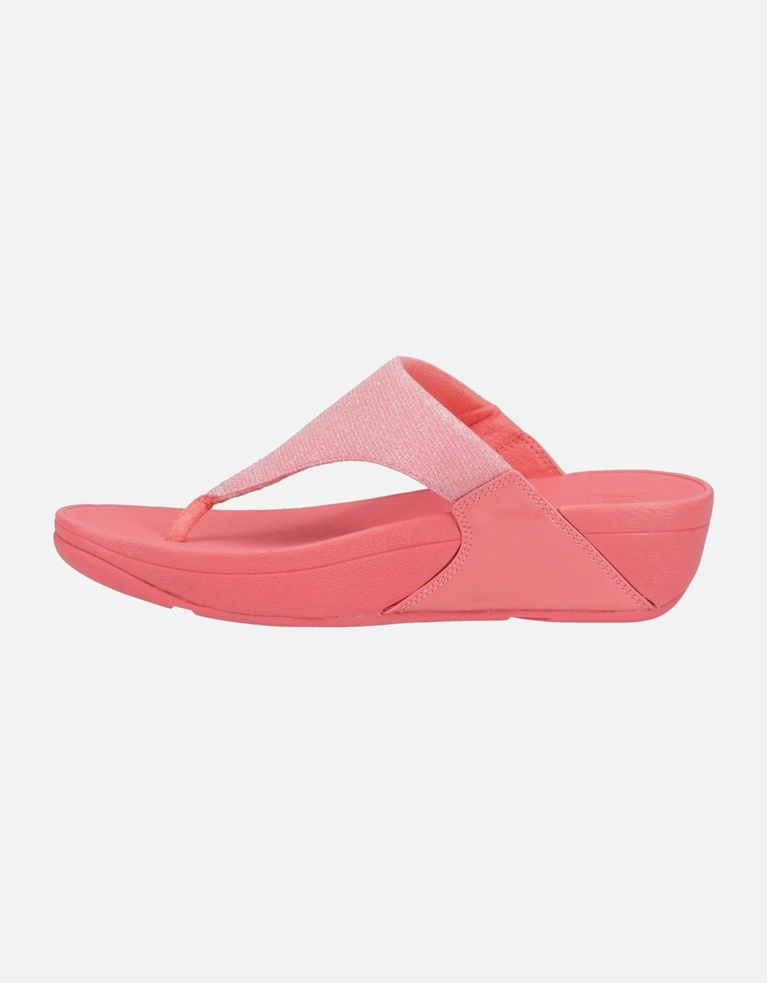 Lulu Shimmerlux Polyester Women's Rosy Coral Sandals