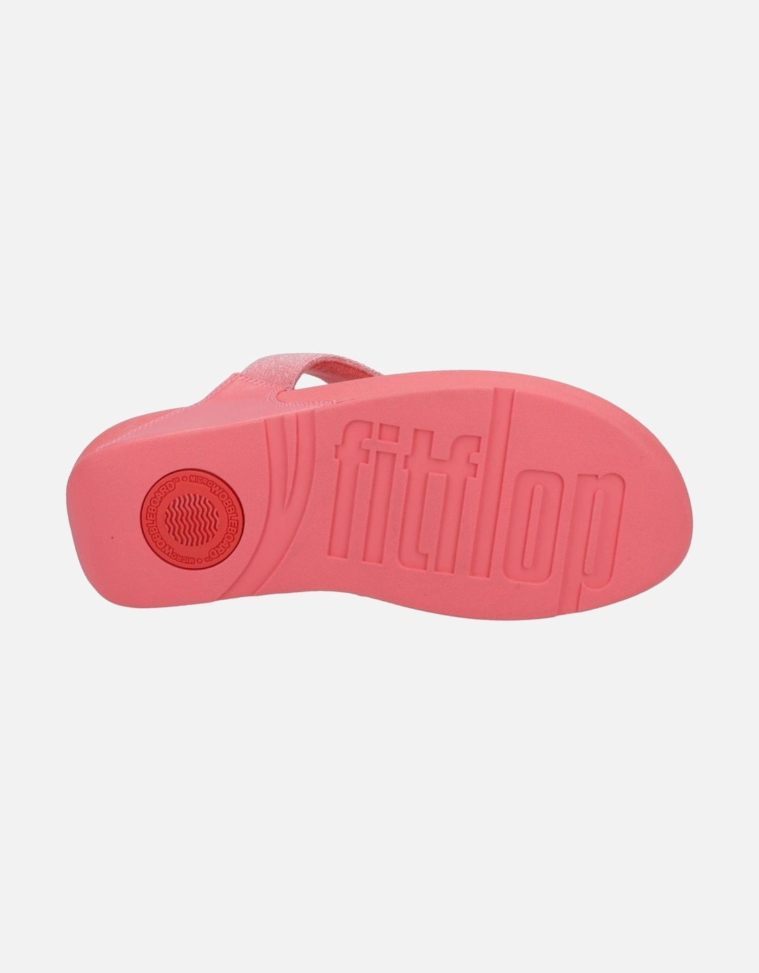 Lulu Shimmerlux Polyester Women's Rosy Coral Sandals