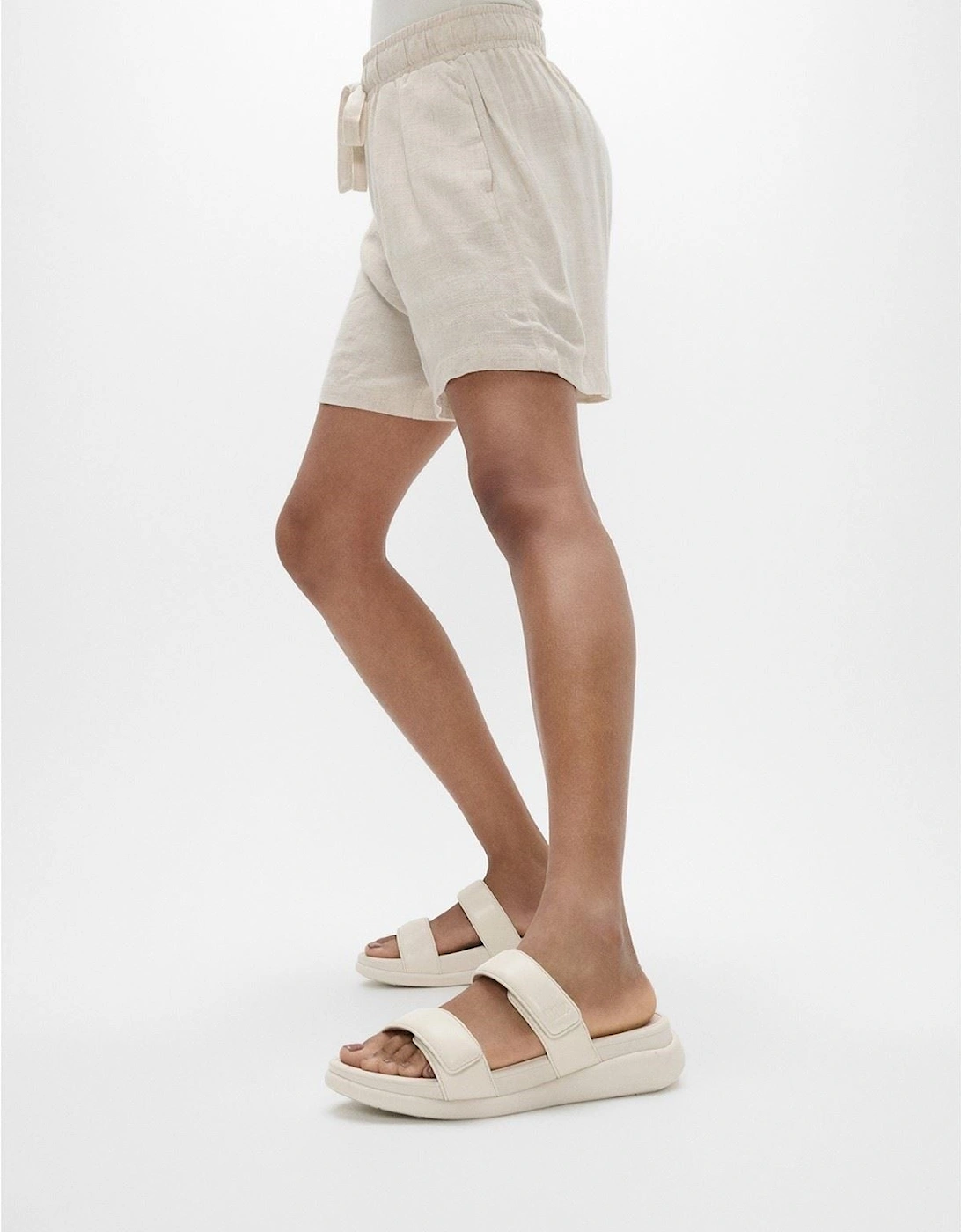 F-Mode Go Polyurethane Men's Paris Beige Clogs