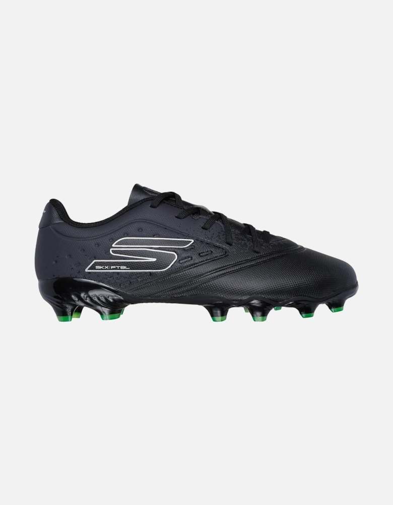 Razor 1.5 Jr Youth FG Men's Black/Silver Football Boots