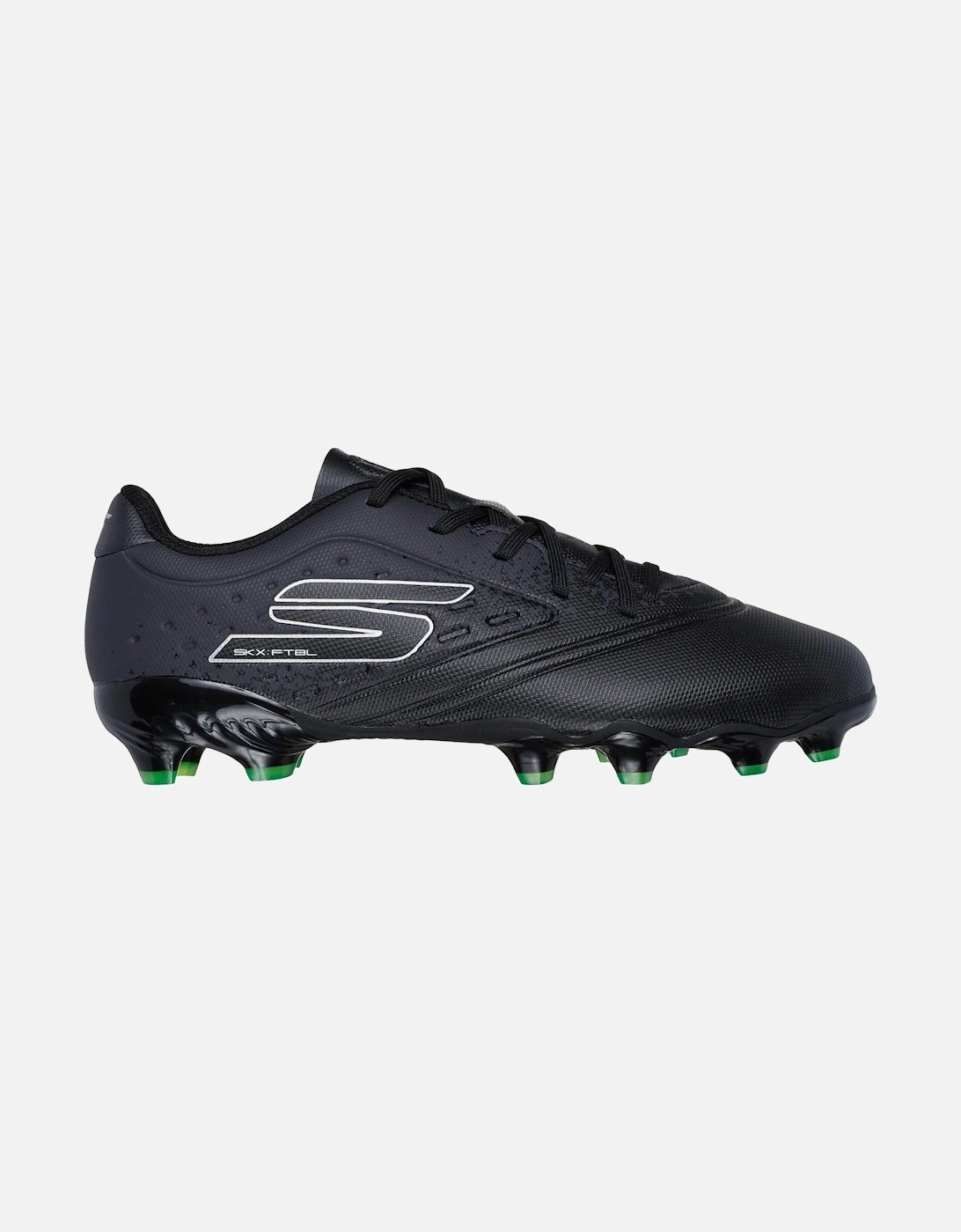Razor 1.5 Jr Youth FG Men's Black/Silver Football Boots
