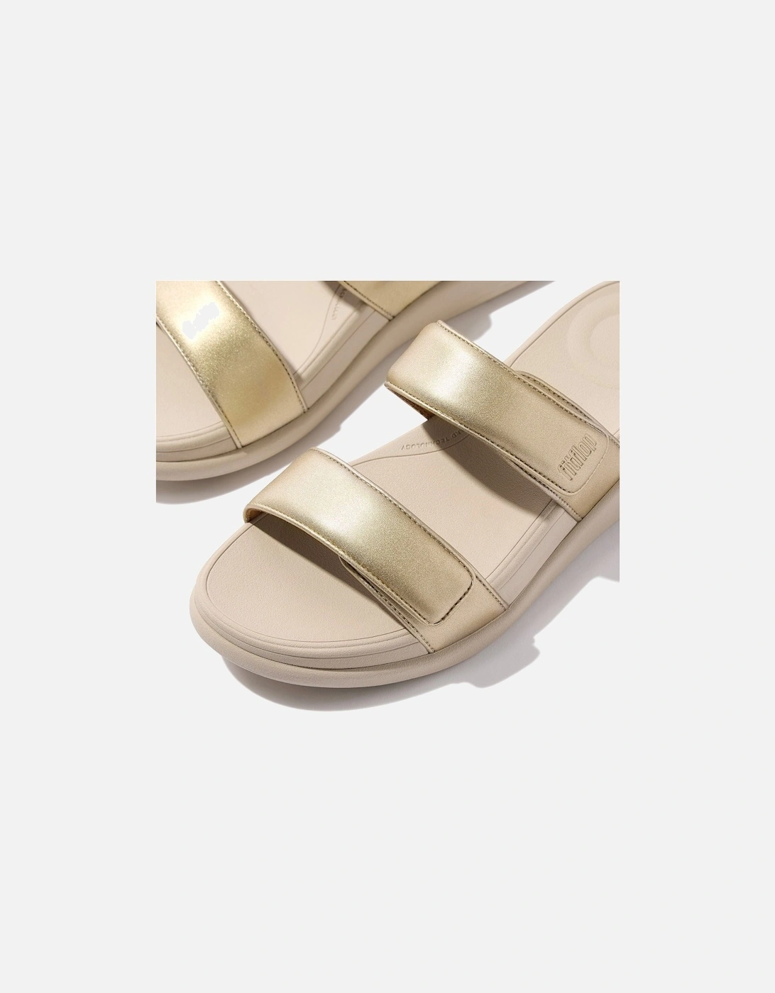 F-Mode Go Polyurethane Men's Platino Flip Flops