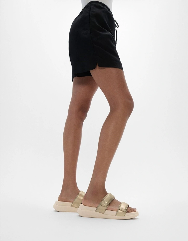 F-Mode Go Polyurethane Men's Platino Flip Flops