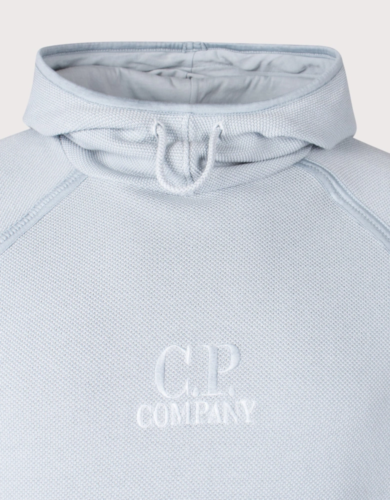 Heavy Piquet Pigment Dyed Hoodie