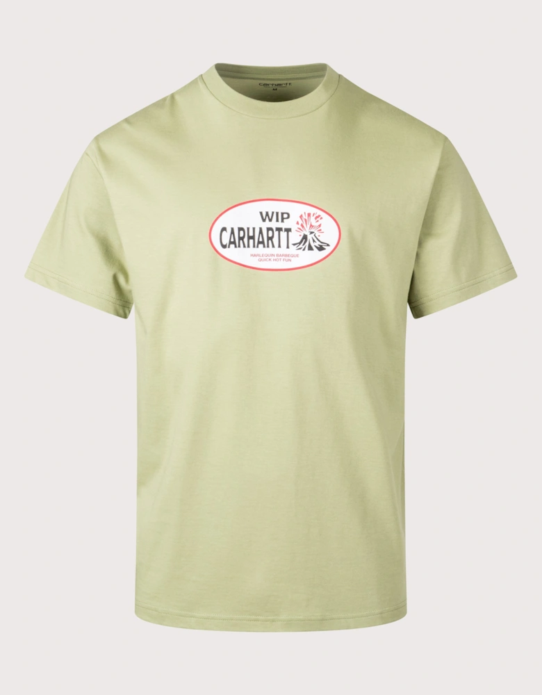 Relaxed Fit Harlequin BBQ T-Shirt