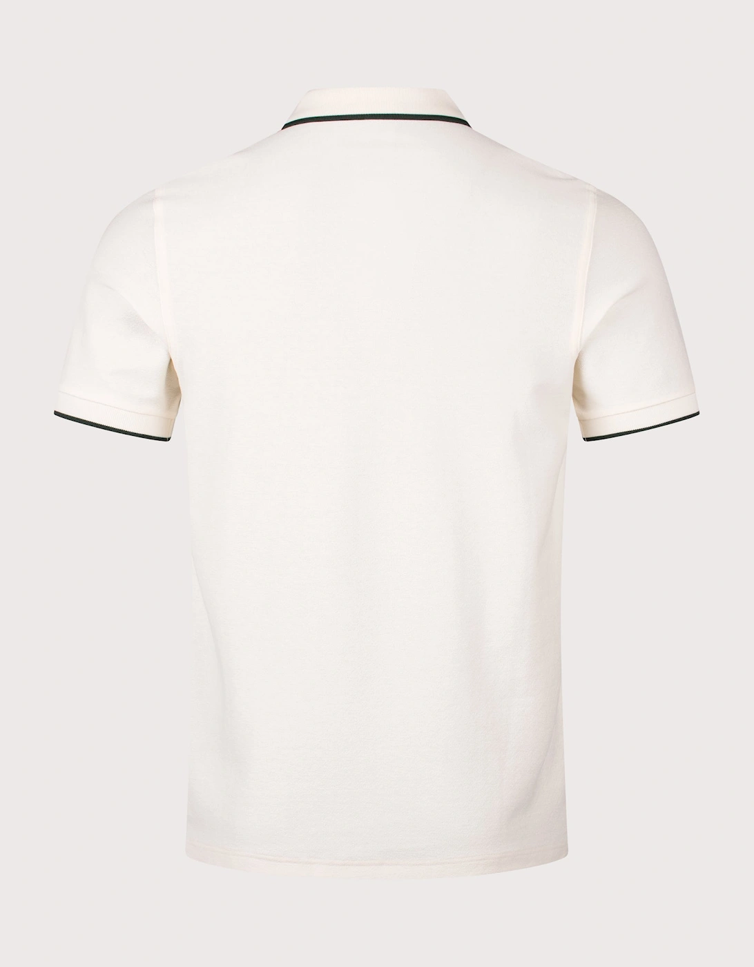Crepe Piqué Polo Shirt