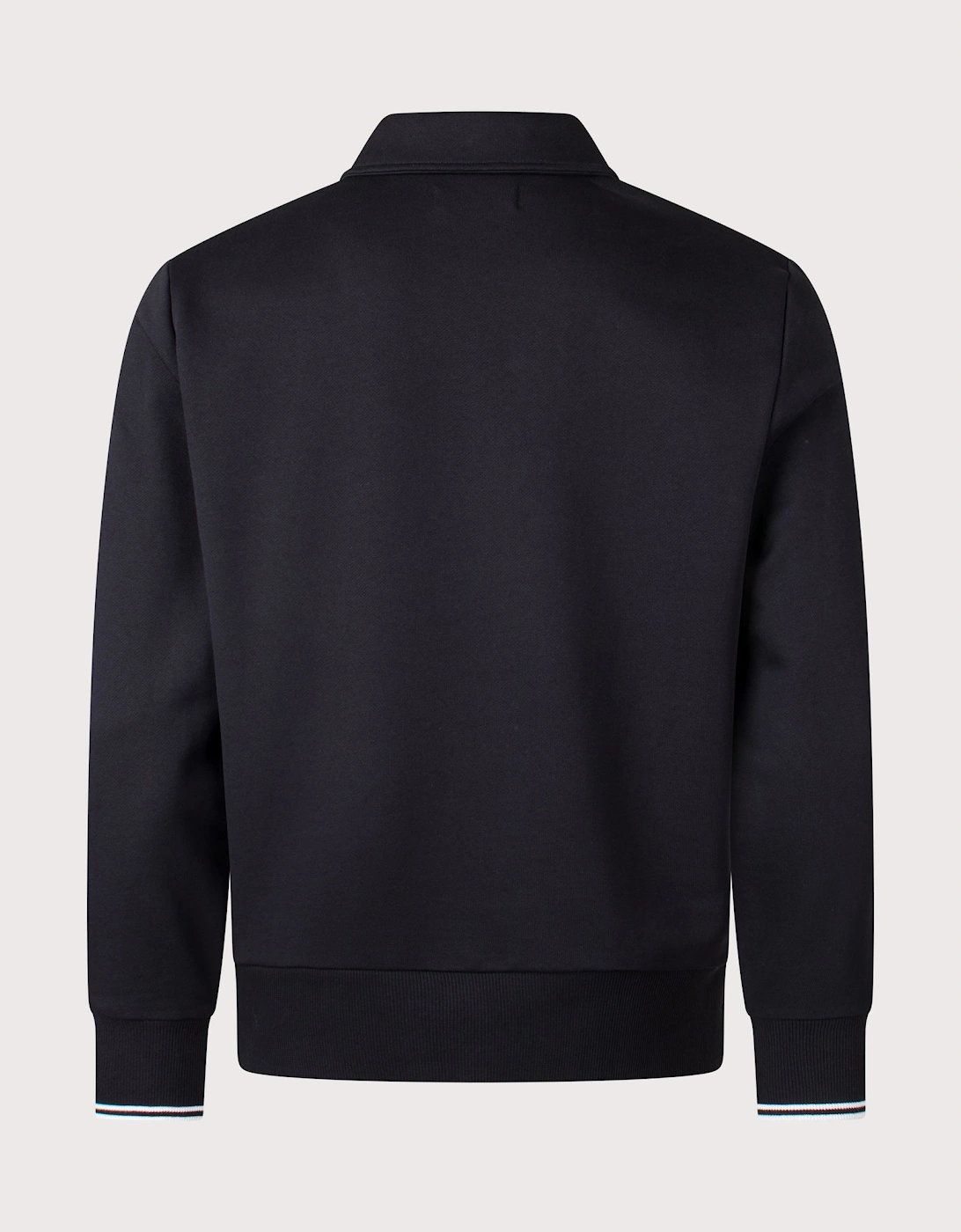Quarter Zip Collared Sweatshirt