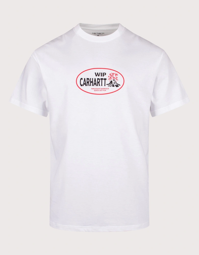 Relaxed Fit Harlequin BBQ T-Shirt