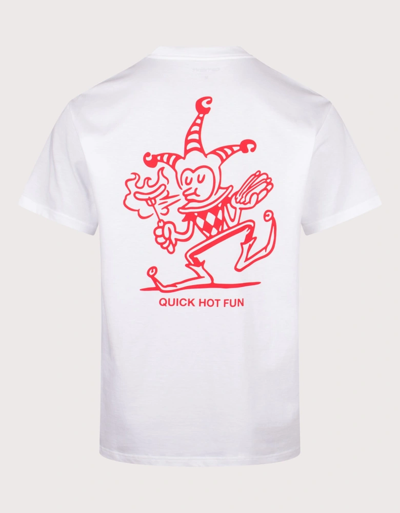 Relaxed Fit Harlequin BBQ T-Shirt